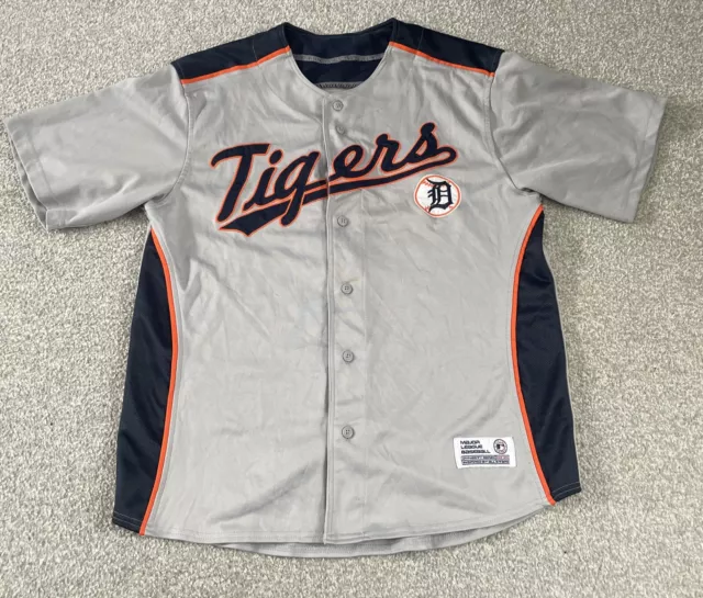 Maglia da baseball Detroit Tigers MLB Dynasty Series grigia taglia L