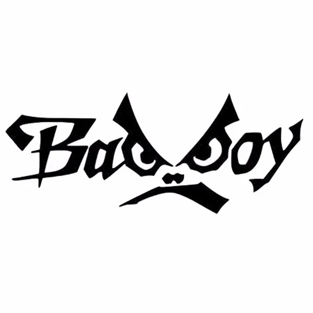 BAD BOY STICKER Transfer Black Car Bike Helmet Car Ute Harley 4Wd