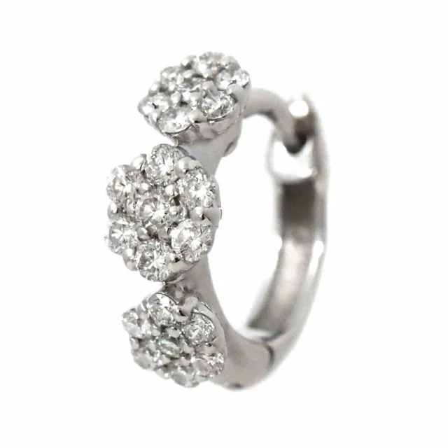 Ponte Vecchio Diamond 0.18ct Earring Pierced 18K WG One Piece only 90196864 Ponte Vecchio Diamond 0.18ct Earring Pierced 18K WG One Piece only 90196864