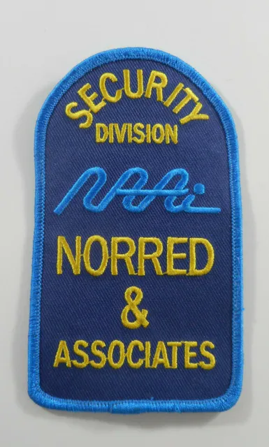 Norred Security Division - Uniform Shoulder Patch - Free Shipping