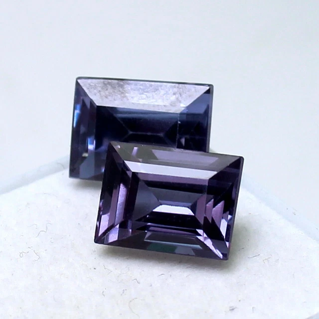 Rare bague diamant Alexandrite Pt900 0,31 ct D0,24 ct - authentique