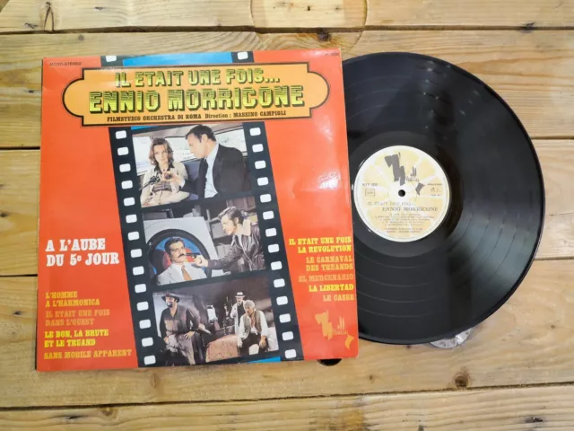 Il Etait Une Fois Ennio Morricone Lp 33T Vinyle Ex Cover Ex Original