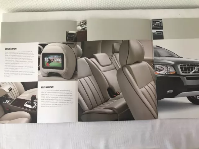 Volvo XC90 Prospekt Reklame Werbung Auto Alt Geschenk Broschüre Rarität Katalog 3