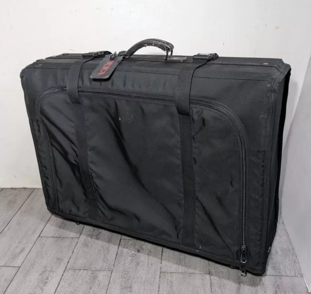 Vintage TUMI Large 31"w Travel Luggage Case Rolling Suitcase/Briefcase Wheeled