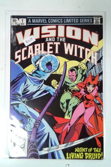 Vision and the Scarlet Witch #1 Marvel Comics (1982) VF- 1st Print Comic Book