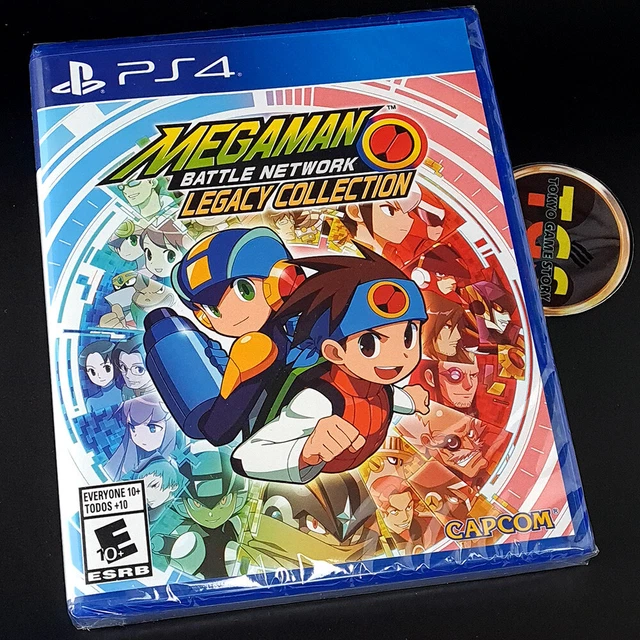 Mega Man Battle Network Legacy Collection (Rockman Exe ) PS4 USA Es Physical