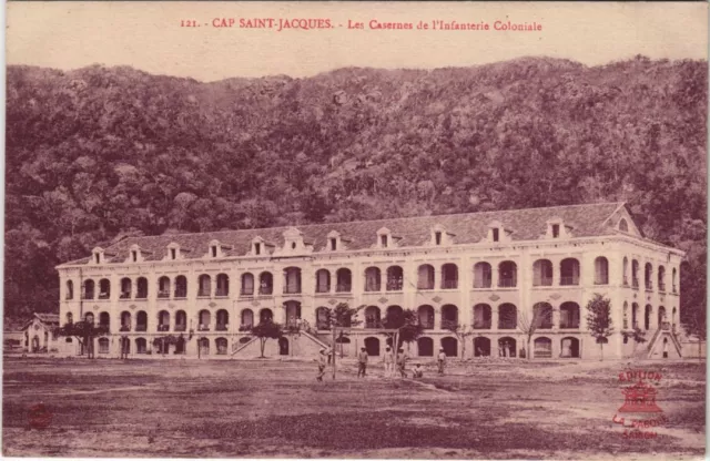 CPA AK VIETNAM CAP-SAINT-JACQUES Barracks INDOCHINA (1221564)