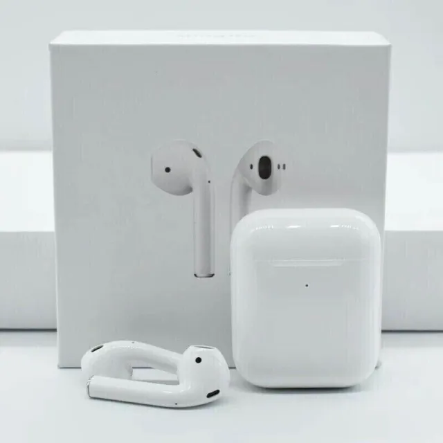 Apple AirPods 2nd Generation Bluetooth Earbuds with Wireless Charging Case