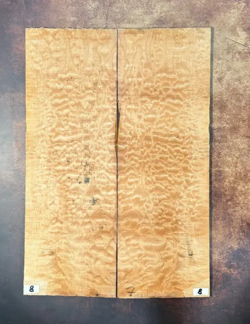 Muschelahorn Droptop 4A |  Quilted Maple Droptop 4A | Tonholz | Tonewood | #8