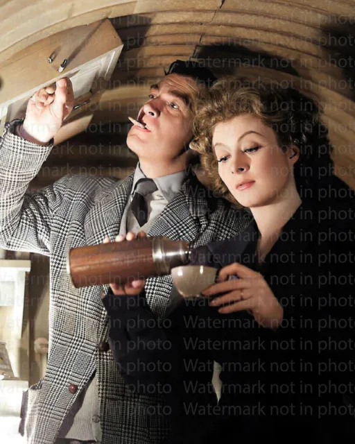 Greer Garson & Walter Pidgeon in Mrs. Miniver 8x10 RARE COLOR Photo 623