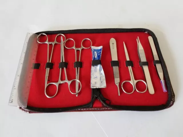 Minor Surgery Dissection Dissecting Student Kit Surgical Instruments