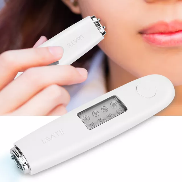 Analizzatore di umidità per cura della pelle portatile penna di prova sensore digitale LCD