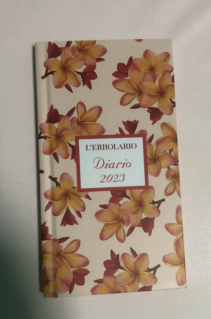 Diario Agenda 2023 FRANGIPANI L'erbolario