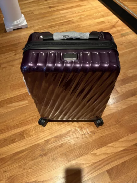 TUMI 19 Degree Polycarbonate Continental Expandable Carry On  BLACKBERRY PURPLE