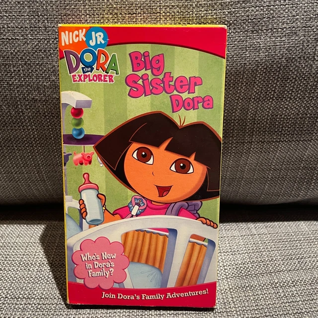 DORA THE EXPLORER Big Sister Dora VHS 2005 Nick Jr Great Condition ...