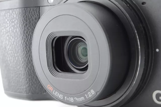 [NEAR MINT] Ricoh GR 16.2MP APS-C Compact Digital Camera Black From JAPAN 3
