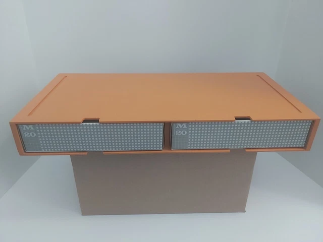 RARE MODULEX M20 Lego Storage Drawers Rack Architectural 1960'S Denmark ...