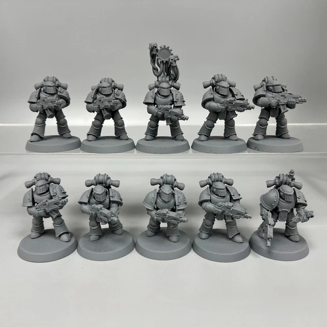 IRON HANDS MK Iii Legion Tactical Squad Warhammer Bolters Horus Heresy ...