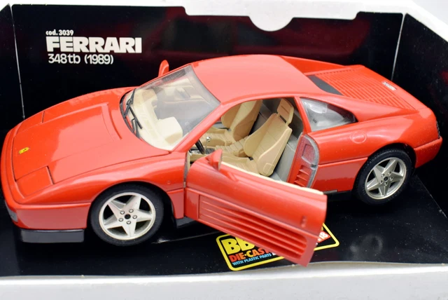 Ferrari 456 GT 1992 Rouge - Modèle Bburago échelle 1/18 - Occasion - Collection