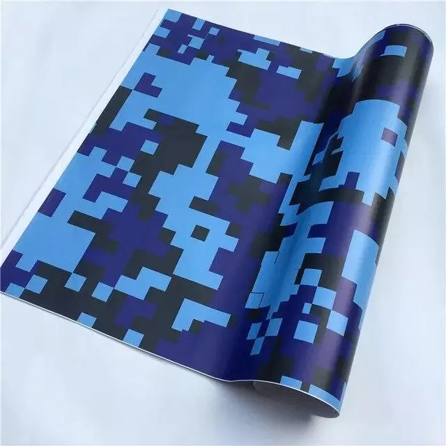 Arctic Snow Black Camo Vinyl Car Wrap Film Camouflage Vinyl Wrapping Sticker Con