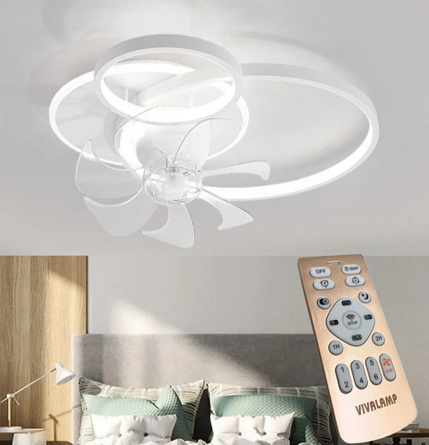 LEDVANCE Smart WiFi LED Luce Del Ventilatore Da Soffitto, A Forma Di Cilindro, Grigio, Dimmerabile, Velocità Dell'aria Regolabile, Telecomando Incluso, Controllabile Tramite App E Assistente Vocale - Foto 5