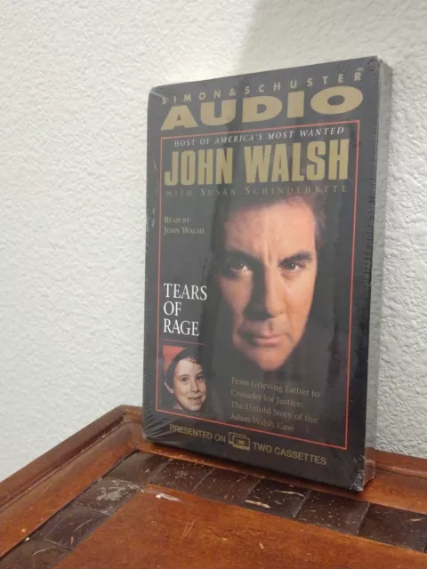 JOHN WALSH “Tears Of Rage “Audio Cassettes. 1997 Americas Most Wanted.