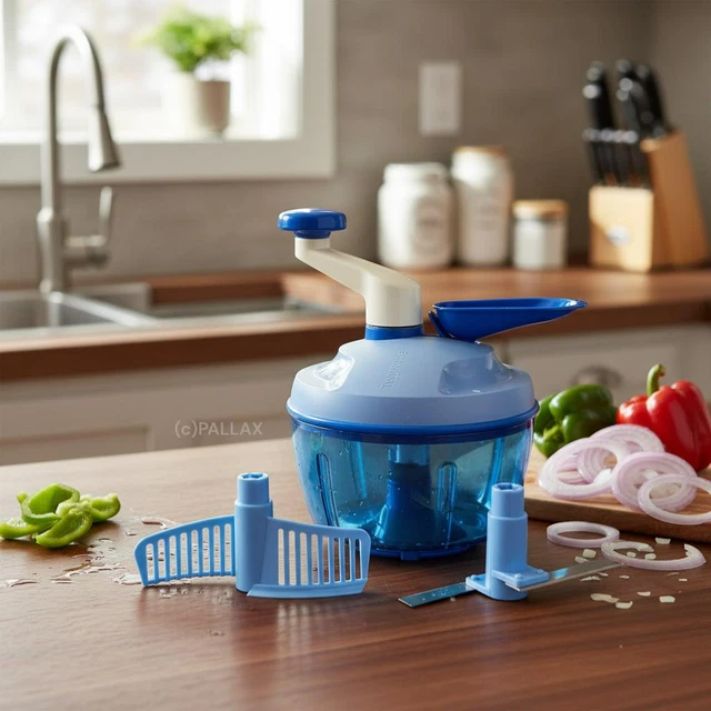 Tupperware Multi Chef D169 Batteur hachoir Rouge - Notre-Siècle