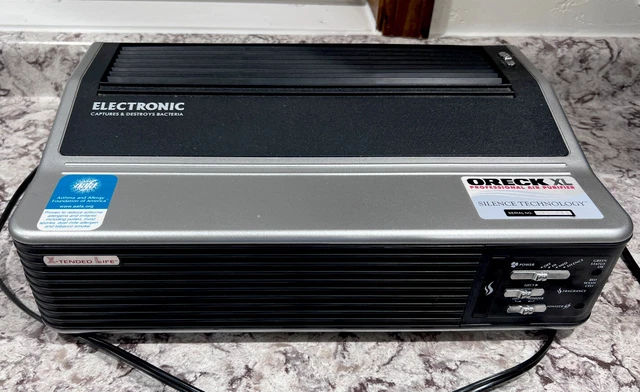 Oreck xl professional air purifier ionizer cleaner signature series model discount air8sd