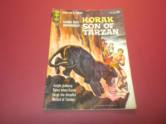 KORAK - SON OF TARZAN #4 Gold Key Comics 1964 Edgar Rice Burroughs