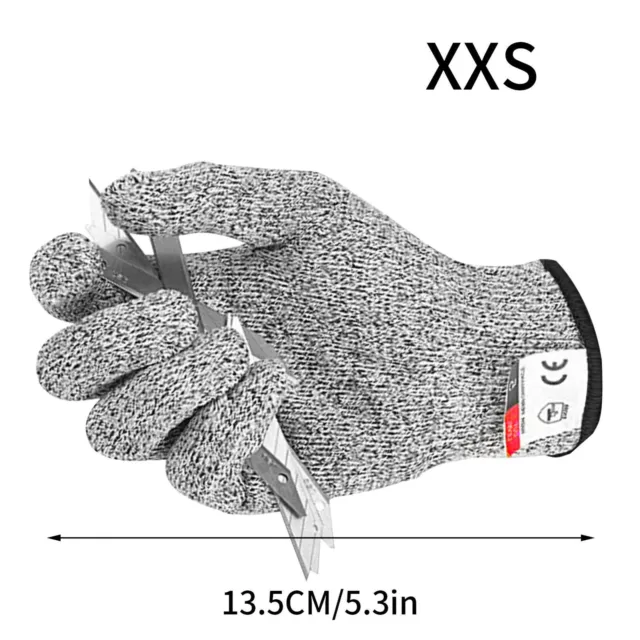 Safety Stainless Steel Work Gloves Cut Resistant Wire Metal Mesh Anti Cut Glove 2