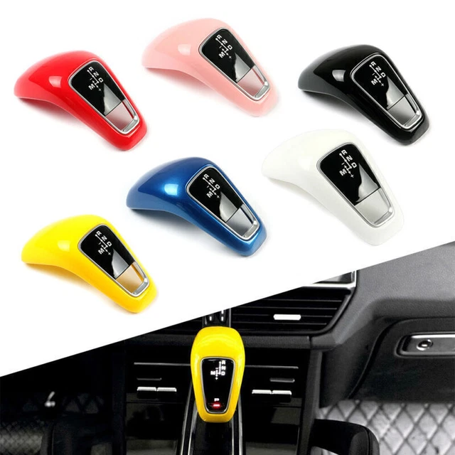1pz Per Porsche Cayenne 2018-2021 2019 2020 Cover Manopola Cambio Finitura ABS