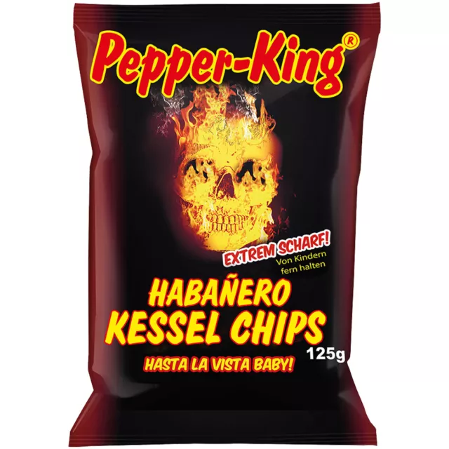 Xox Pepper Roi Habanero Chips