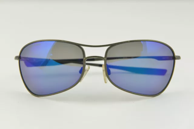 SUPER RARE REVO ROTATE RE 9016-03 Blue Mirrored POLARIZED 60-16 134 Aviator