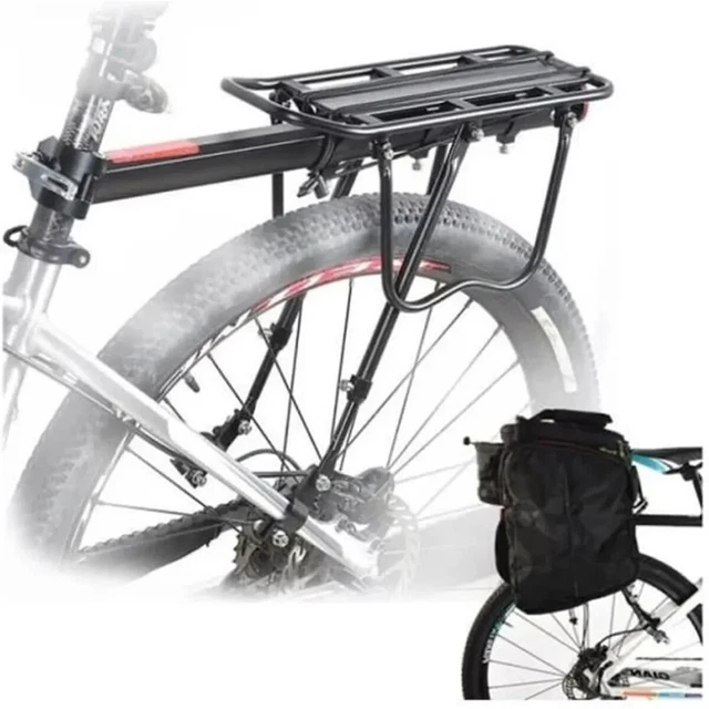 BICYCLETTE BAGAGE PORTE Arrière Rack Sac Étagère pour 50.8-73.7cm Vtt