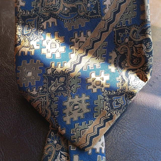 VintageGuysTies - Vintage Florian Bernard cravate Pure soie rouge et