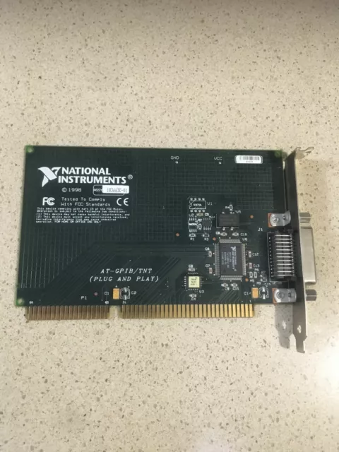 National Instruments AT-GPIB/TNT 183663C-01 183665B-01 Card