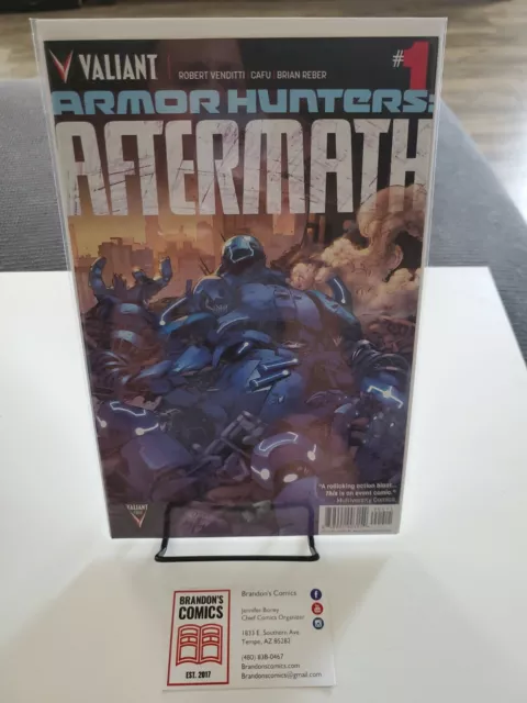 Armor Hunters Aftermath #1 Valiant First Comics 2014 Robert Venditti