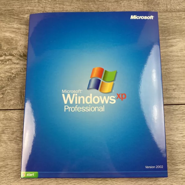 Microsoft Windows XP Professional Pro UPGRADE Version 2002 SP2 CD w/ Product Key