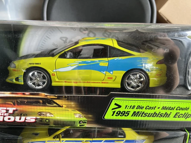 MITSUBISHI ECLIPSE FAST & Furios 1:18 Ertl Racing Champions EUR 79