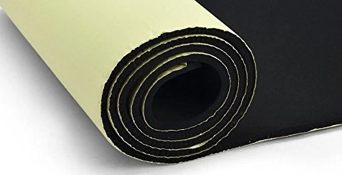 Sponge Neoprene Roll with Adhesive Bottom - Multi-Purpose (1/8" Thick)