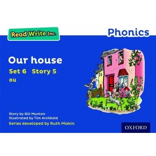 READ WRITE INC. Phonics Blue Set 6 Storybook 5 Our Hou Paperback NEW