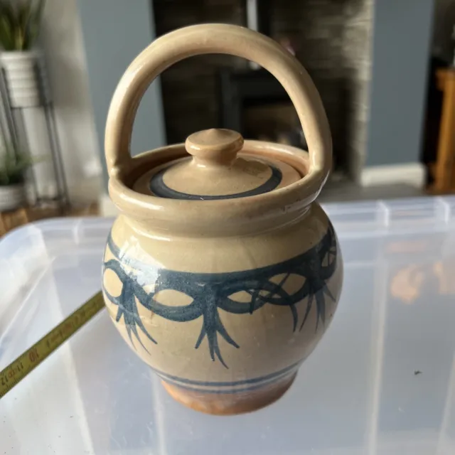 Unique Studio Pottery Sculptural Stoneware Pot Form Uller