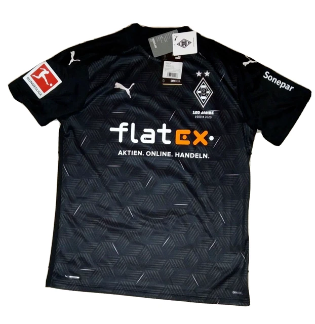 Borussia Mönchengladbach Trikot Puma Größe L Gladbach Away 2020/ 21 120 Jahre