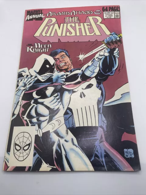 5 Marvel Comics The Punisher Annual & #26 #5 #47 #61 Late 80’s Early 90’s