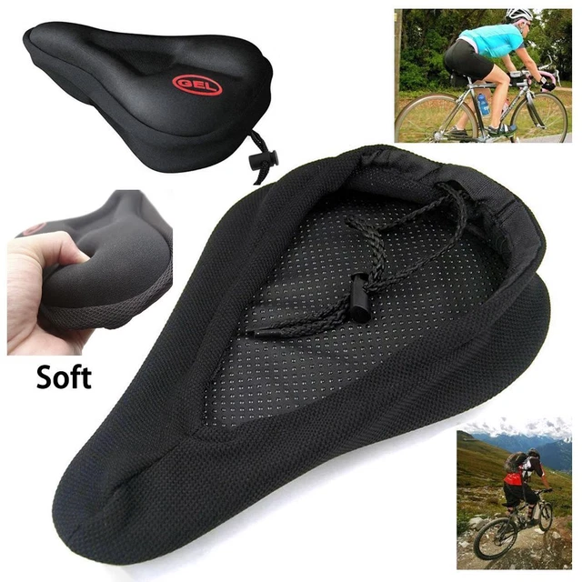 Kissen mit Gel Gel Bike Sattelabdeckung Polster für Fahrräder Fahrrad Sitz