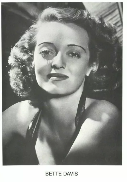 Actress Postcard, Bette Davis by Mayfair Cards of London NB1