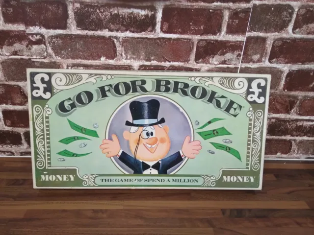 Vintage Go for Broke Board Game (08)