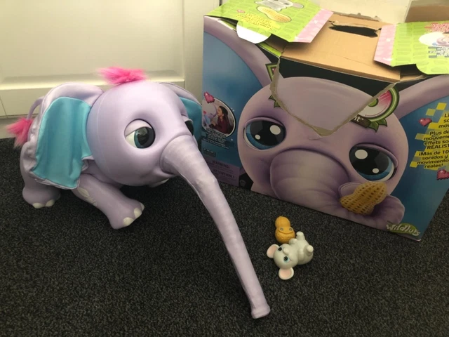 Juno my baby elephant with interactive moving sales trunk
