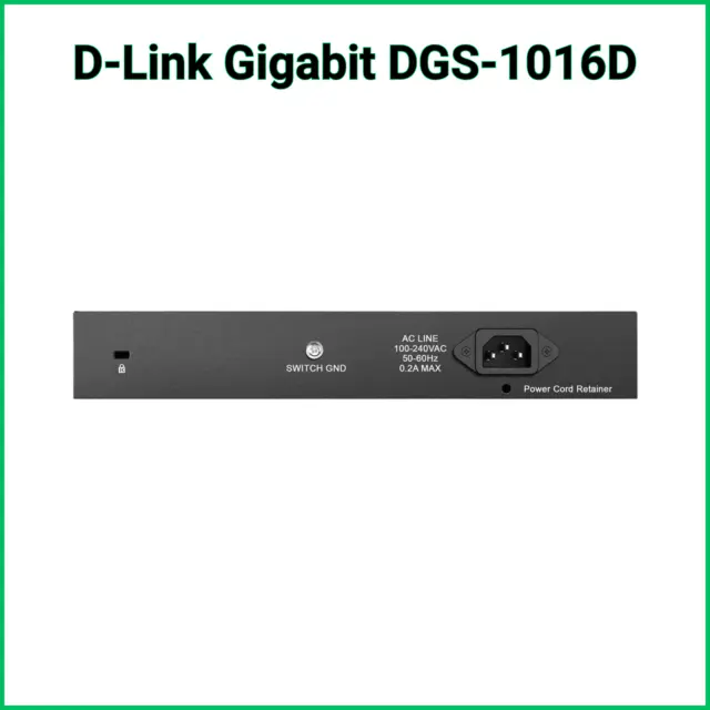 ➡️ Switch D-Link Gigabit 1 Gbps🌐 | DGS-1016D | Très bon état ♻️🚀 (Recommandé) 3