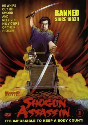 Shogun Assassin -Hong Kong RARE Kung Fu Martial Arts Action movie NEW 21C